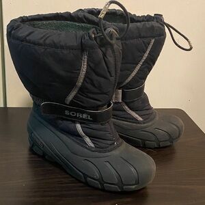 Sorel Kids Black Snow Boots
